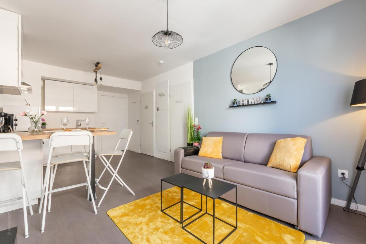 The Sunshine- Appart Cosy Proche Paris-Disney Avec Parking Prive Dans Residence Meaux Exteriér fotografie