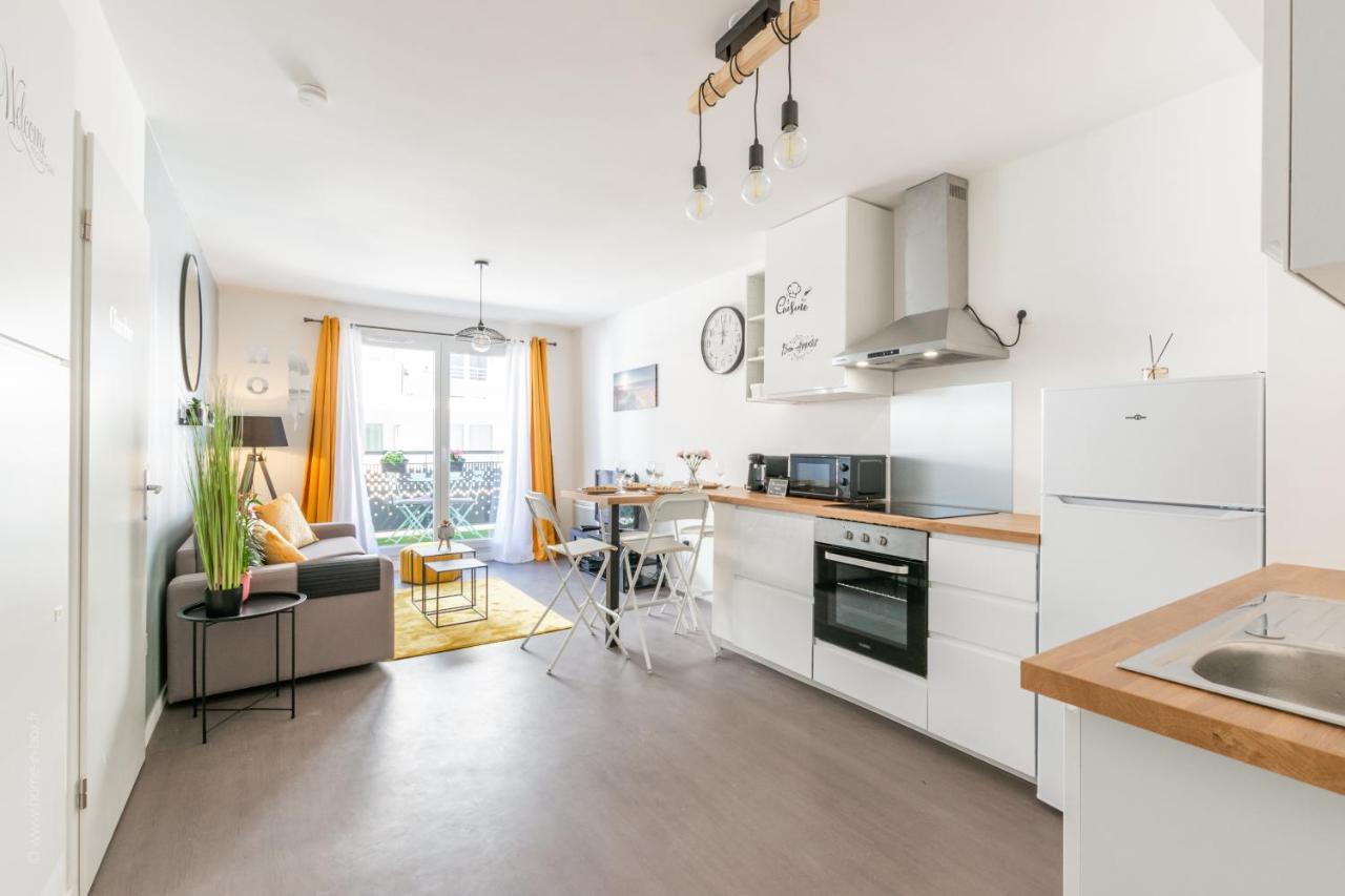 The Sunshine- Appart Cosy Proche Paris-Disney Avec Parking Prive Dans Residence Meaux Exteriér fotografie