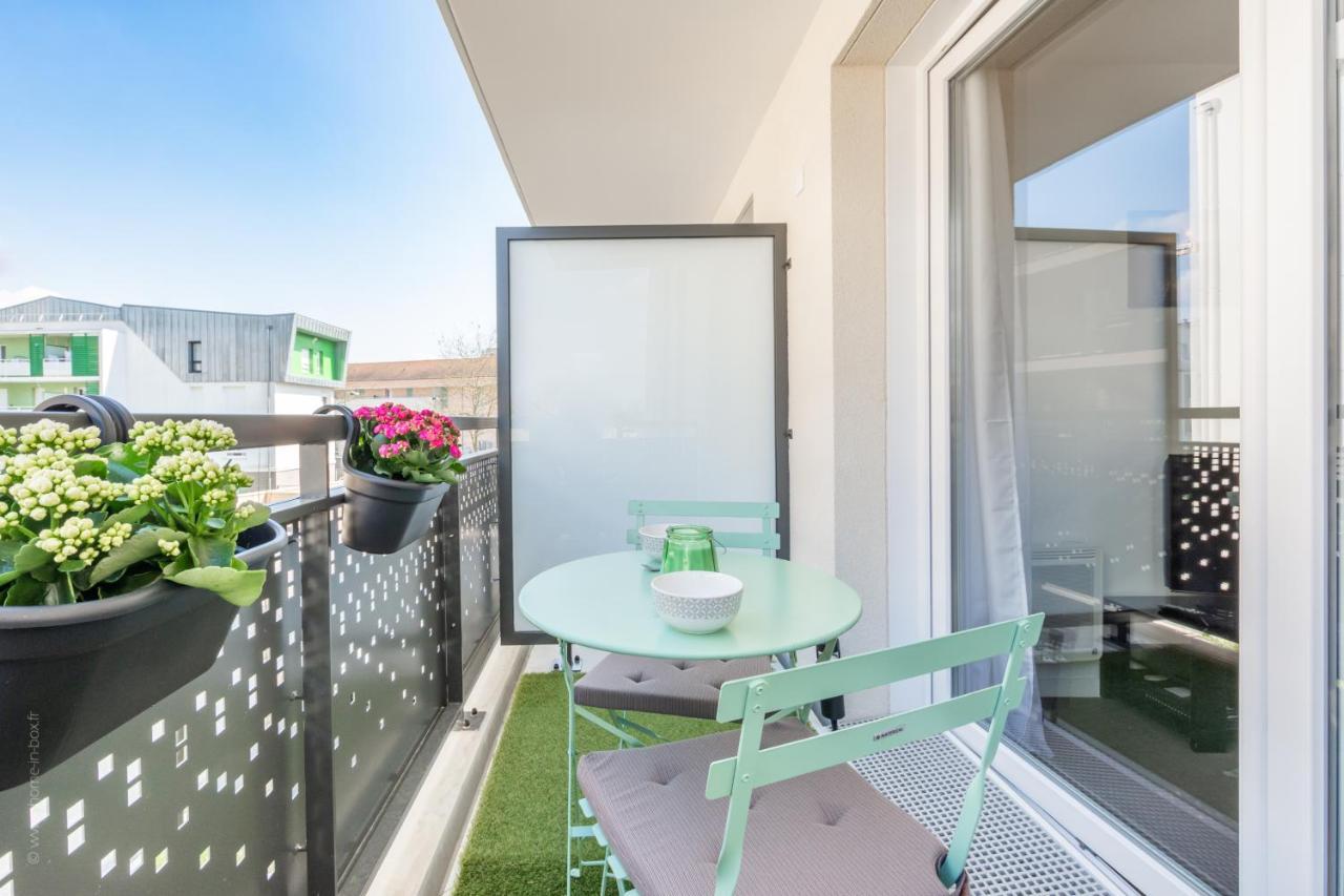 The Sunshine- Appart Cosy Proche Paris-Disney Avec Parking Prive Dans Residence Meaux Exteriér fotografie