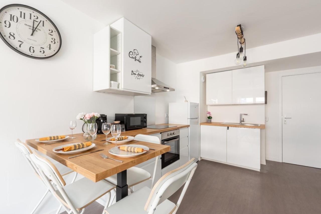 The Sunshine- Appart Cosy Proche Paris-Disney Avec Parking Prive Dans Residence Meaux Exteriér fotografie