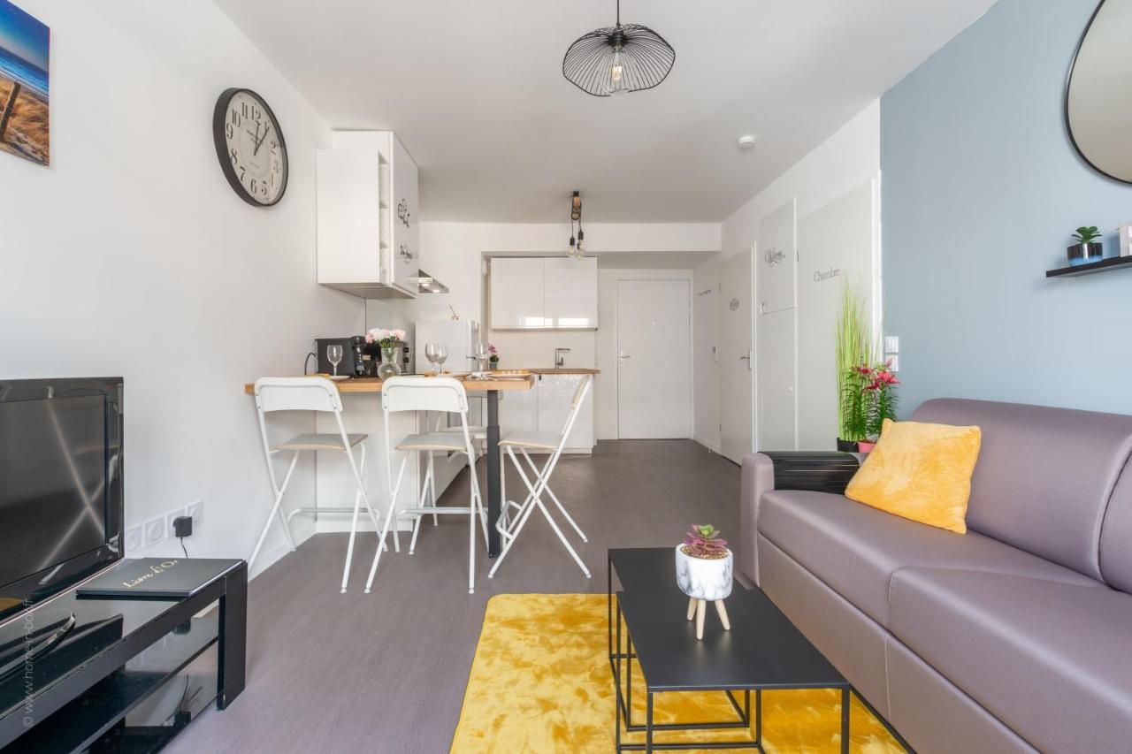 The Sunshine- Appart Cosy Proche Paris-Disney Avec Parking Prive Dans Residence Meaux Exteriér fotografie