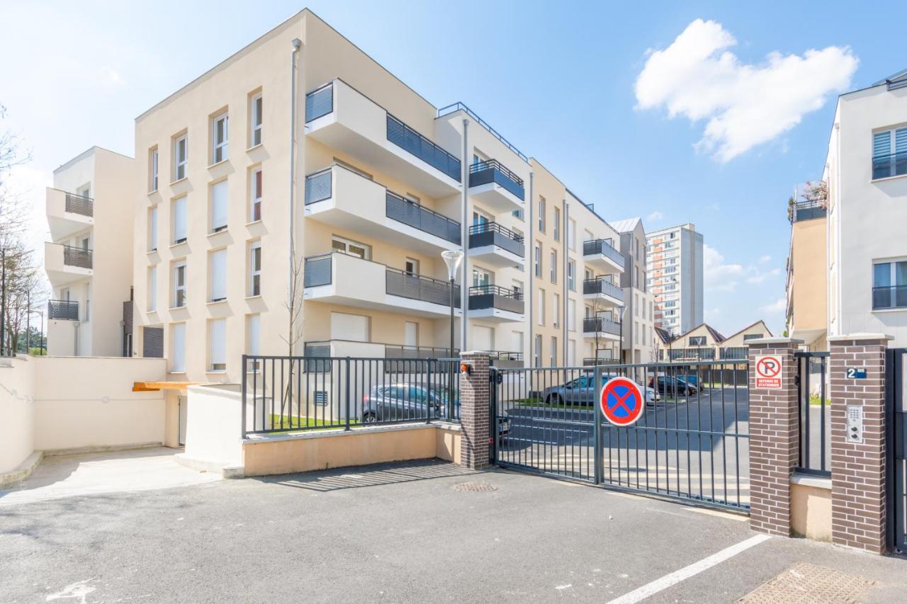 The Sunshine- Appart Cosy Proche Paris-Disney Avec Parking Prive Dans Residence Meaux Exteriér fotografie