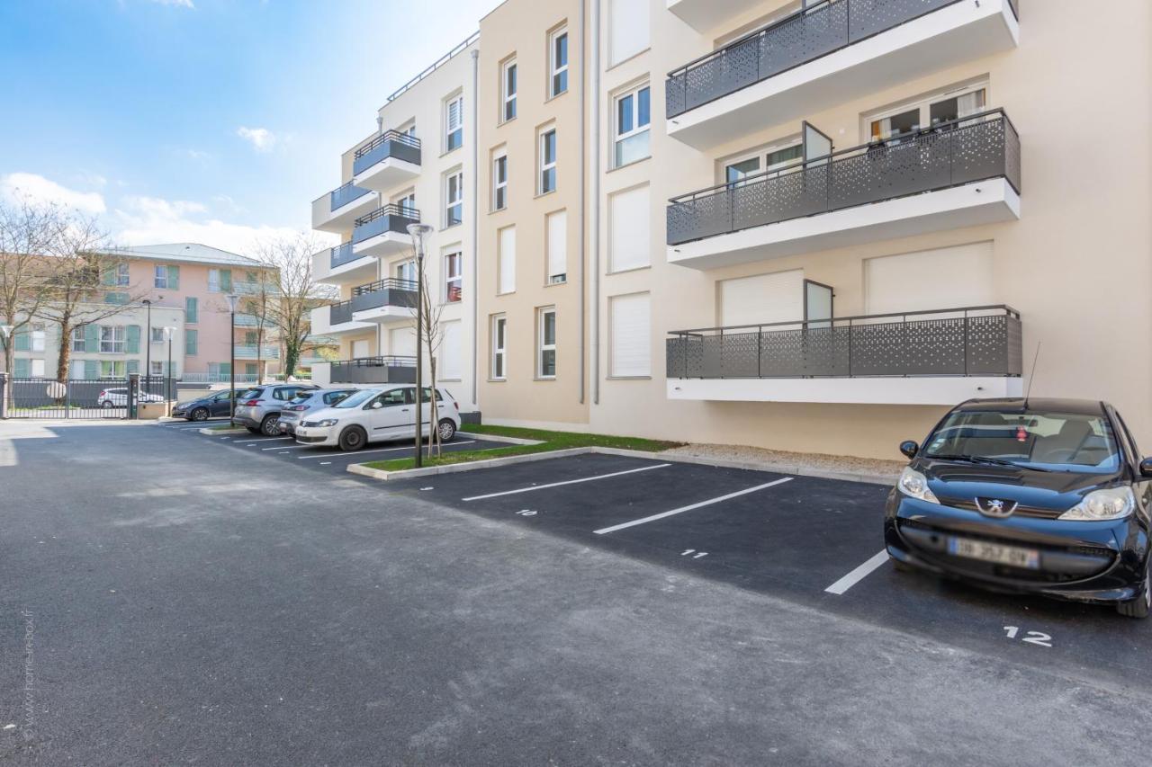 The Sunshine- Appart Cosy Proche Paris-Disney Avec Parking Prive Dans Residence Meaux Exteriér fotografie